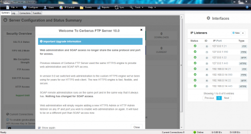 cerberus ftp server serial number