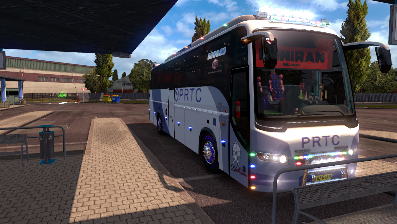 bus ets2 install mods